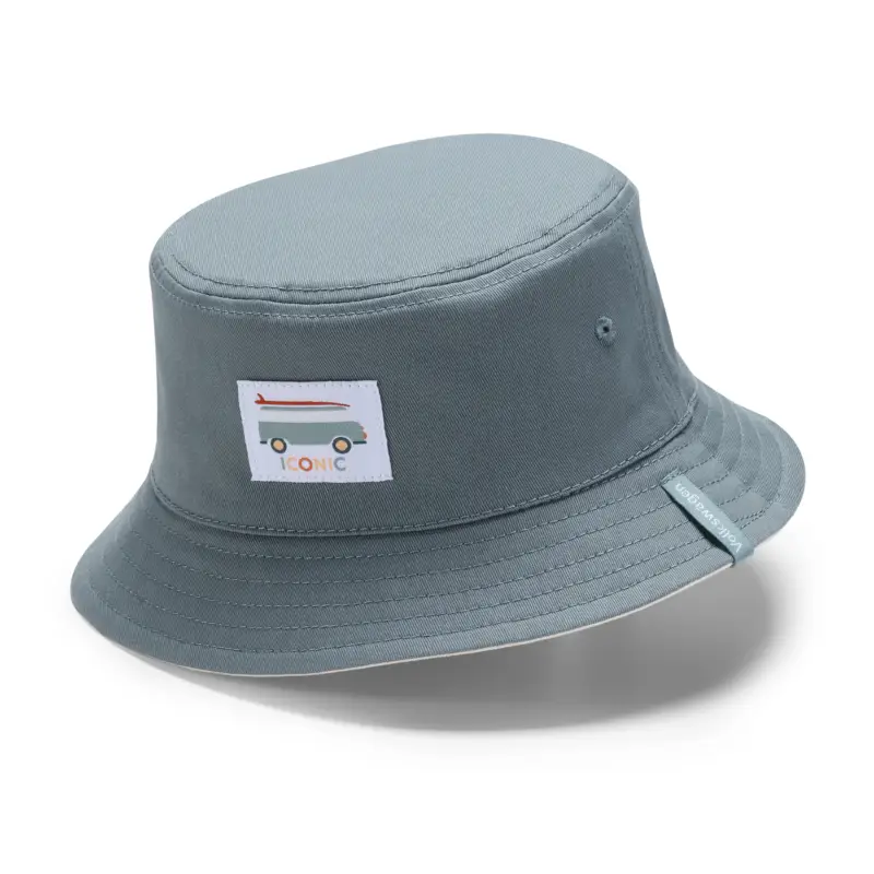 Original VW Sonnenhut Kinder Wendehut Iconic Hut T1 Motiv Mütze Cream/Grün 1H4084308 Online Kaufen