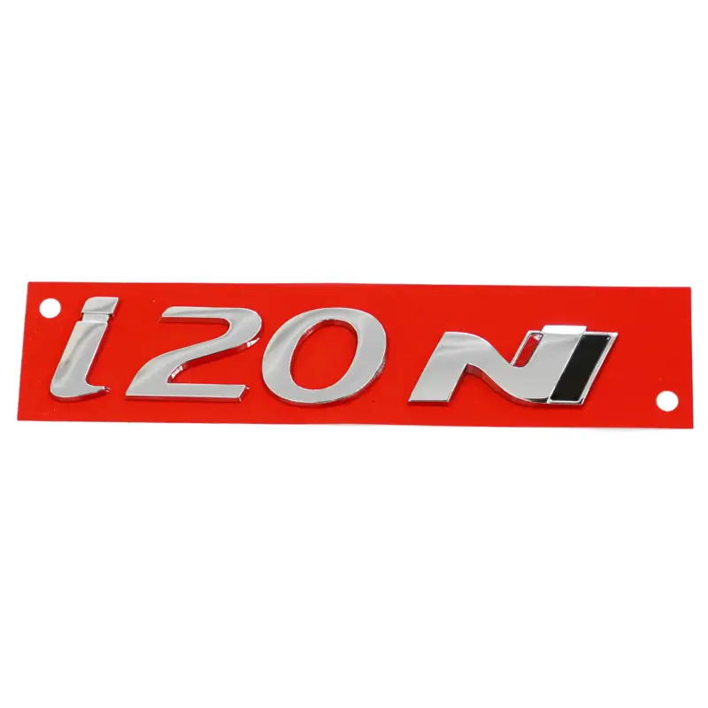 Original Hyundai i20N Schriftzug Aufkleber Heckklappe Emblem Logo chrom 86315CO000 Top-Preis