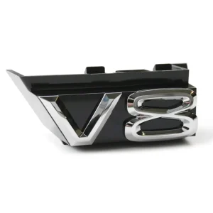 Meistverkauft Original VW Touareg 3 (CR) V8 Schriftzug vorne Kühlergrill Emblem Logo chrom