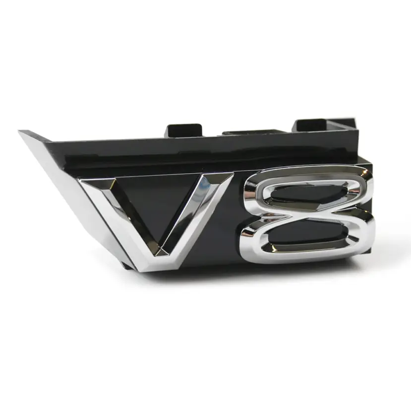 Meistverkauft Original VW Touareg 3 (CR) V8 Schriftzug vorne Kühlergrill Emblem Logo chrom