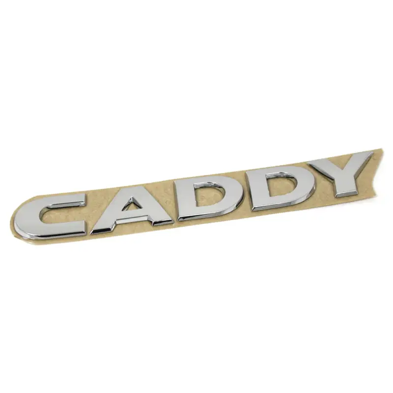Kracherpreis Original VW Caddy Schriftzug hinten Heckklappe Emblem Zeichen Logo chrom