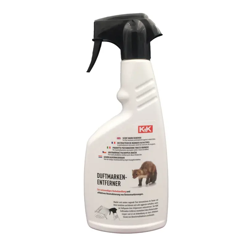 Duftmarkenentferner K&K 500 ml Flasche Marderschutz Marderabwehr 000054780A Letzte Chance