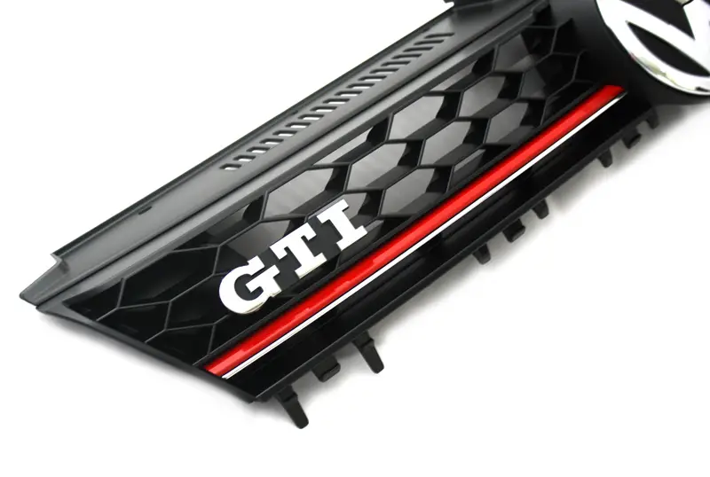 Kühlergrill GTI Original VW Golf VII Tuning Grill Wabengrill Tornadorot Aktuell