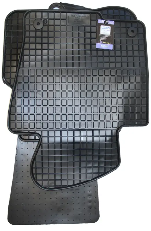 Gummifußmatten 4-teilig, schwarz, Komplettsatz, VW Passat 3C (B6, B7) und CC Begrenztes Angebot