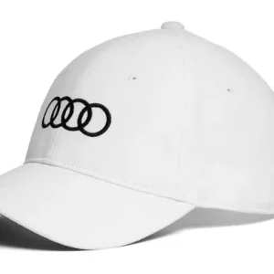 Original Audi Sport Baseballkappe Basecap weiss Cap unisex 3131701020 Expressversand