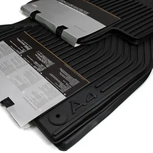 Highlight Audi A4 8K Gummi Fußmatten 4-teilig, Original Zubehör, vorn+hinten