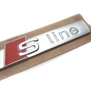 Nur Heute Audi S-Line Schriftzug Aufkleber Original Emblem Logo Plakette 8N0853601A