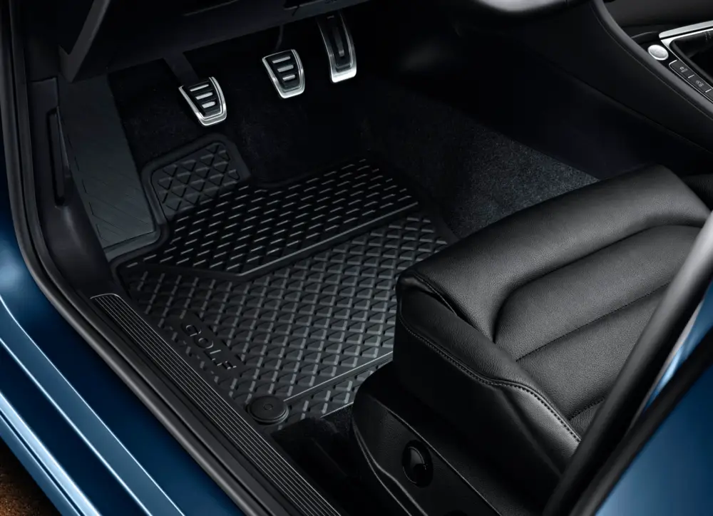 Original VW Gummi Fußmatten Golf 7 (5G) Allwettermatten schwarz vorn Begrenztes Angebot