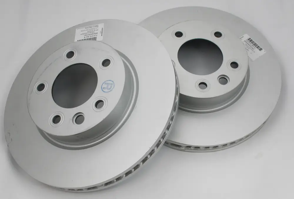 Kracherpreis Touareg Bremsscheiben Vorderachse Original VW Scheibenbremsen 330x32mm 7L6615301P 7L6615302P