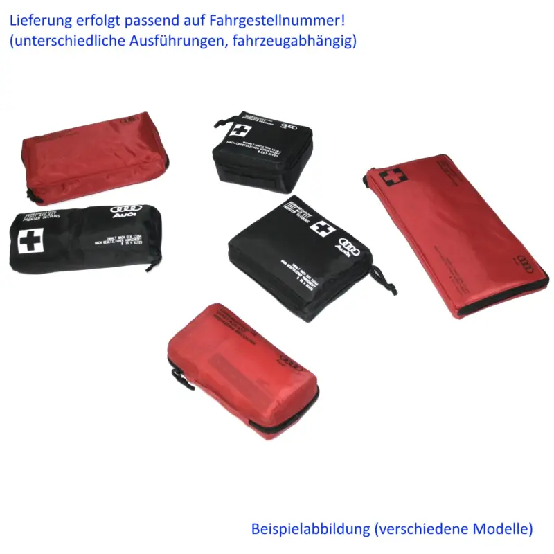 Heißes Angebot Original Audi Verbandtasche Verbandkasten Sicherheit Erste Hilfe DIN13164 First Aid Kit