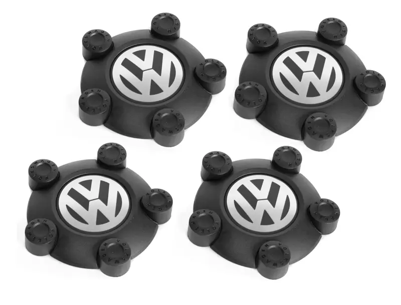 Original VW Radkappen Nabenkappen Radzierkappen 16 Zoll Stahlfelgen 5N0071456XRW Neu
