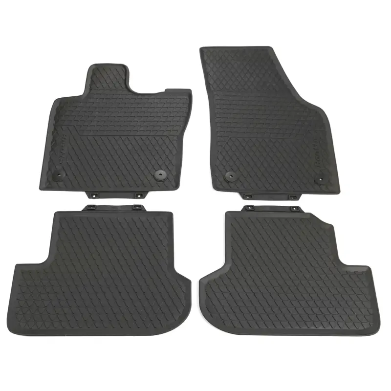 Original VW Gummi Fußmatten 4x Gummimatten vorn+hinten schwarz Beetle / Beetle Cabrio Sonderaktion