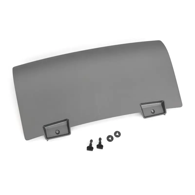 Expressversand Original Audi Q5 (8R) S-Line Verschlussdeckel mitte für AHK Anhänger Blende platiniumgrau