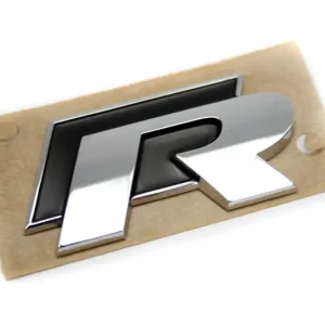 Direktkauf Origianl VW Schriftzug R Logo Aufkleber Plakette 1K8853675KFXC
