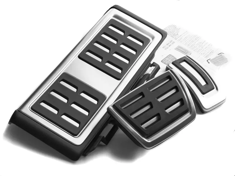 Direkt Vom Hersteller Original VW Sport Pedalset (Golf 7, Passat B8, Sportsvan, Touran MQB) Edelstahl, DSG Pedalkappen