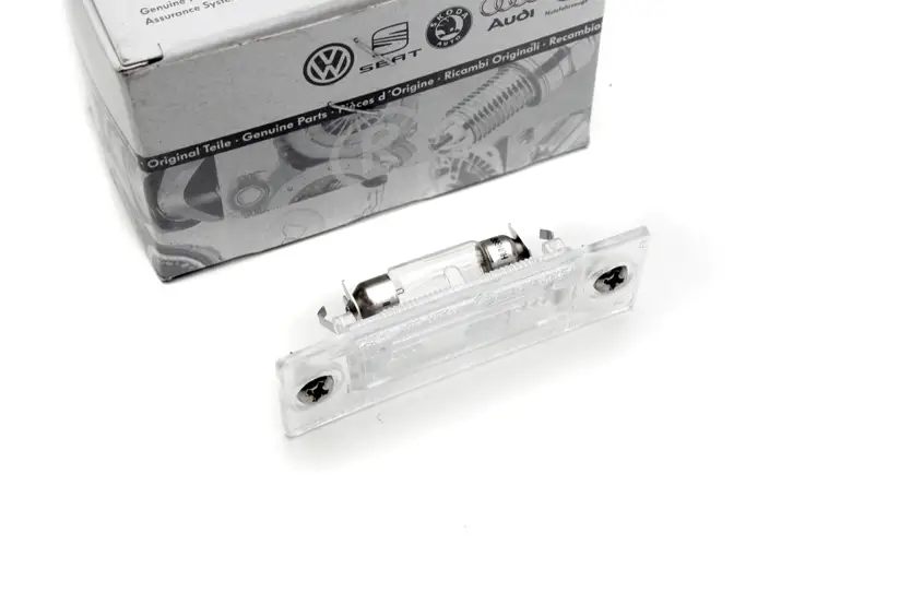 Original VW Kennzeichenleuchte Kennzeichenbeleuchtung Leuchte Glühlampe 7LA943021 Neue Ware