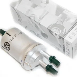 Billig Kraftstofffilter mit Druckregler Original VW Audi Filter Benzin TSI Golf Polo A3