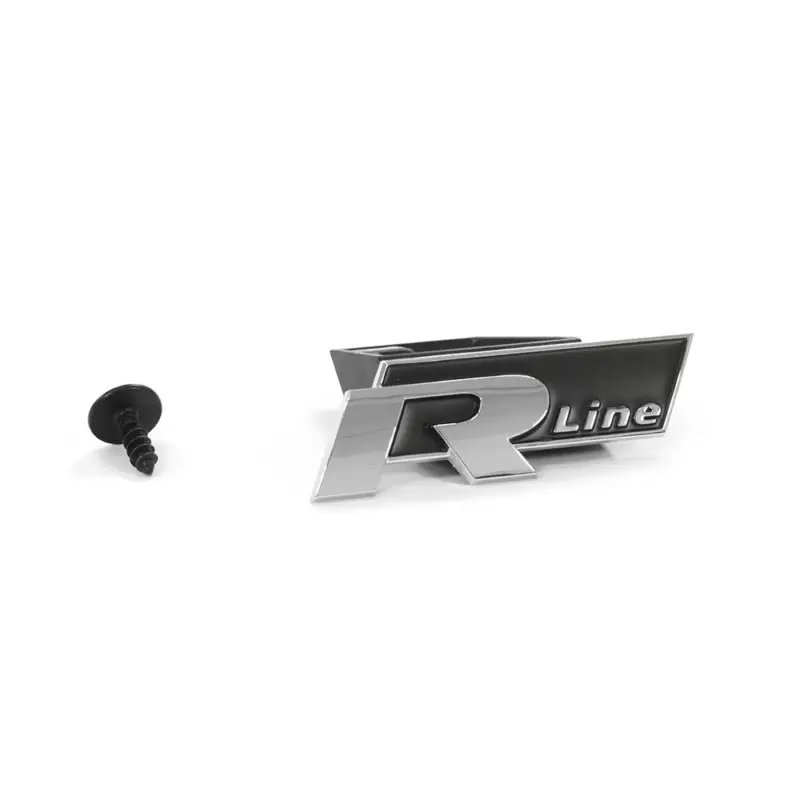 Original VW Golf 7 (5G) Facelift R-Line Schriftzug vorn Kühlergrill Tuning Emblem Top-Preis