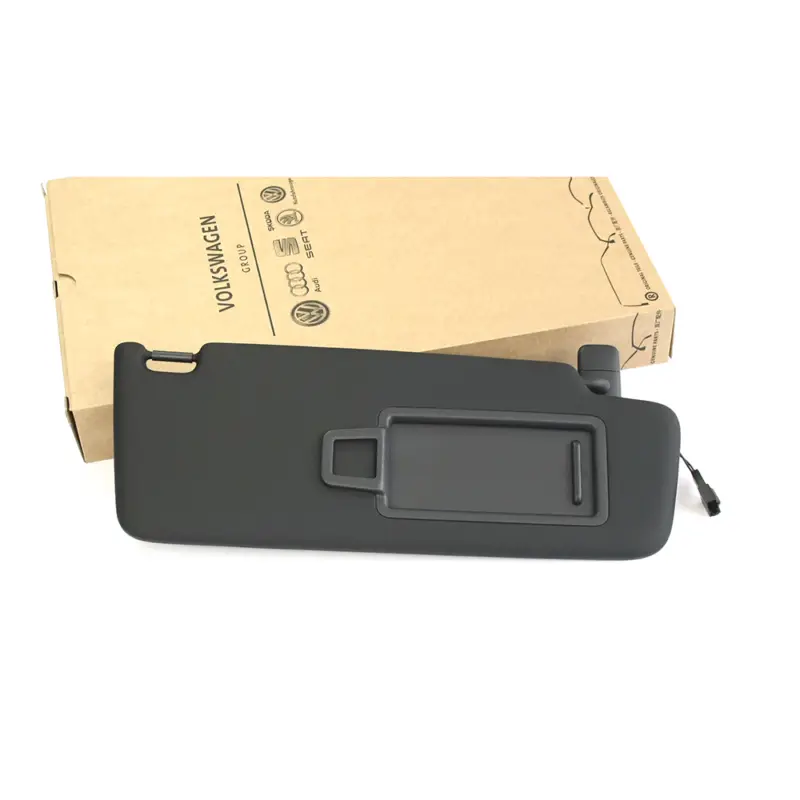 Original VW Seat Skoda Sonnenblende rechts Blende Beifahrerseite beleuchtet schwarz Preis Gesenkt
