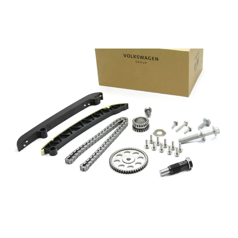 Original VW Audi Seat Skoda Steuerkettensatz Reparatursatz Steuerkette 1.2 TSI Geprüft