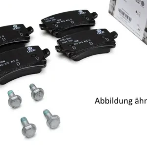 Bremsbeläge komplett Set Hinterachse Original VW Bremsklötze 5C0698451B (Jetta A6 Beetle 5C) Beliebt