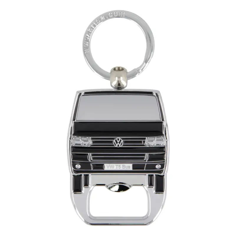 Abverkauf VW T5 Bus Schlüsselanhänger Flaschenöffner schwarz Anhänger Keyring T5KH42