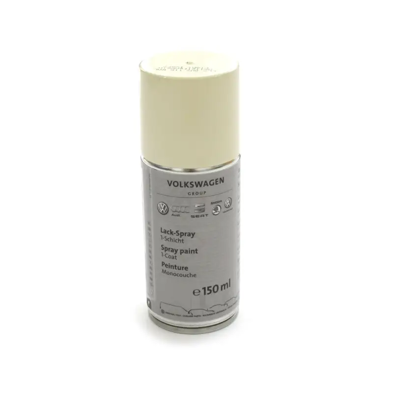 Must-Have Original VW Audi Seat Skoda Lackspray Taxi-Farbe hellelfenbein LLS0U3115RAL