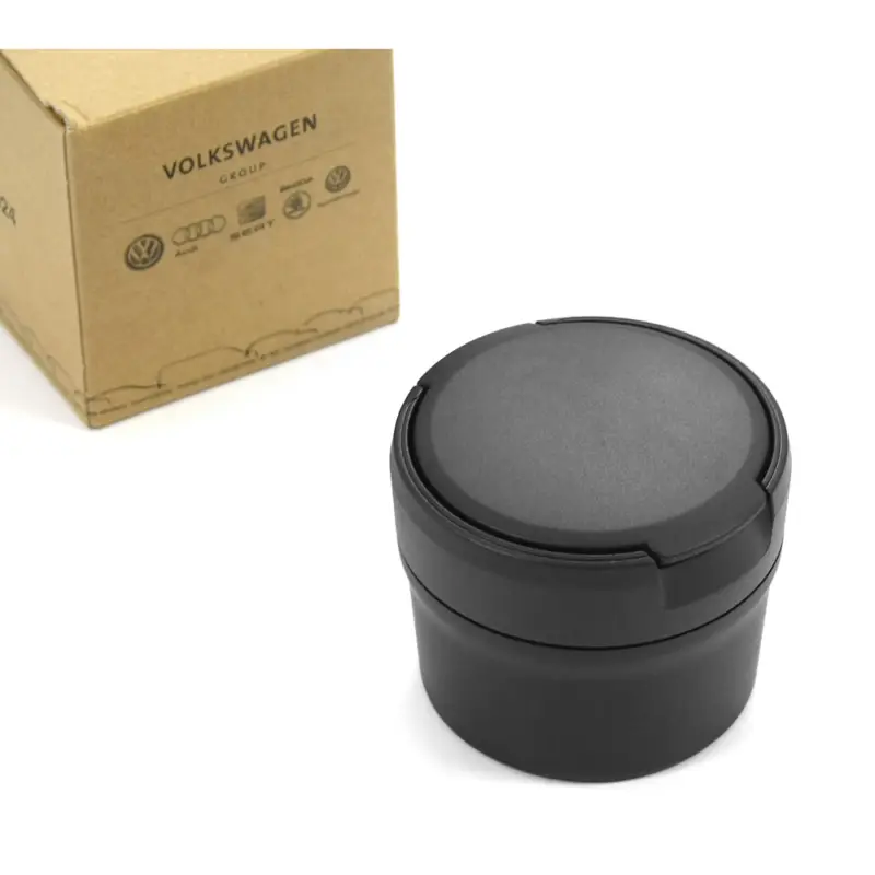 Garantierte Lieferung Original VW Aschenbecher Mittelkonsole Ascher Becher titanschwarz