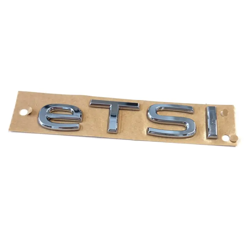 Original VW Schriftzug eTSI Emblem Logo chrom glänzend Aktuell