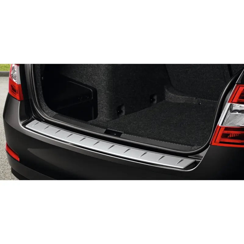 Original Skoda Octavia 3 (5E) Facelift Combi Ladekantenschutz Stoßfänger silber 5E9064711D Günstig