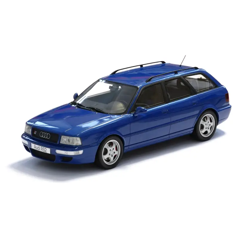 Mega-Angebot Audi Avant RS2 Modellauto 1:12 Miniatur Modell blau A5-5926