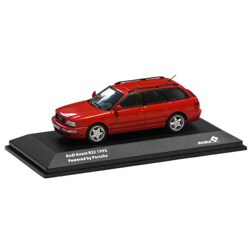 Audi Avant RS2 Modellauto 1:43 Miniatur Modell rot A5-5928 Neue Kollektion