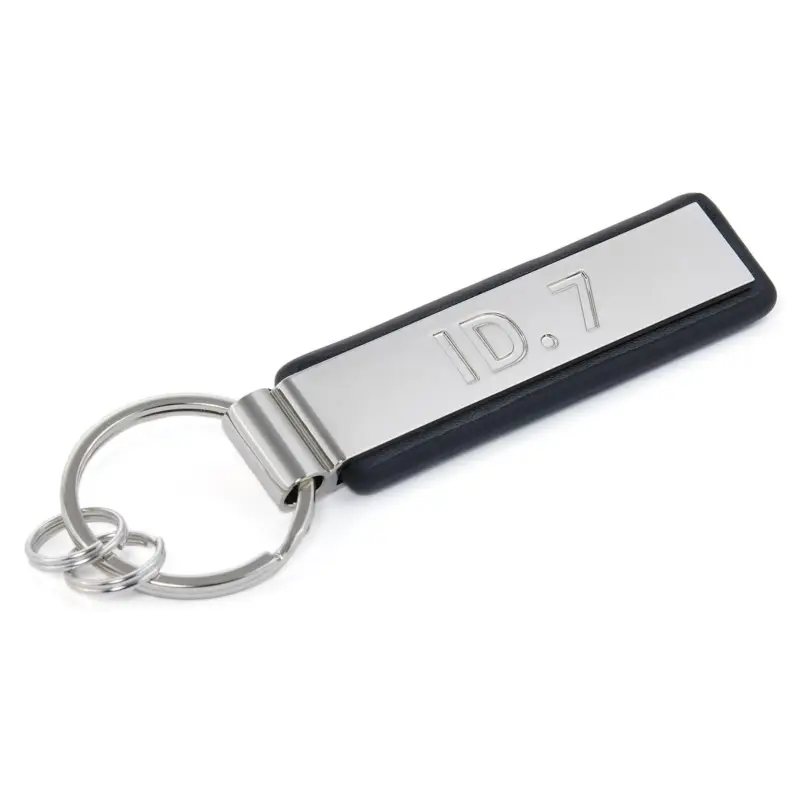 Geprüft Original VW Schlüsselanhänger ID.7 Keyring Metall Anhänger Schlüsselring silber 000087010CPYPN