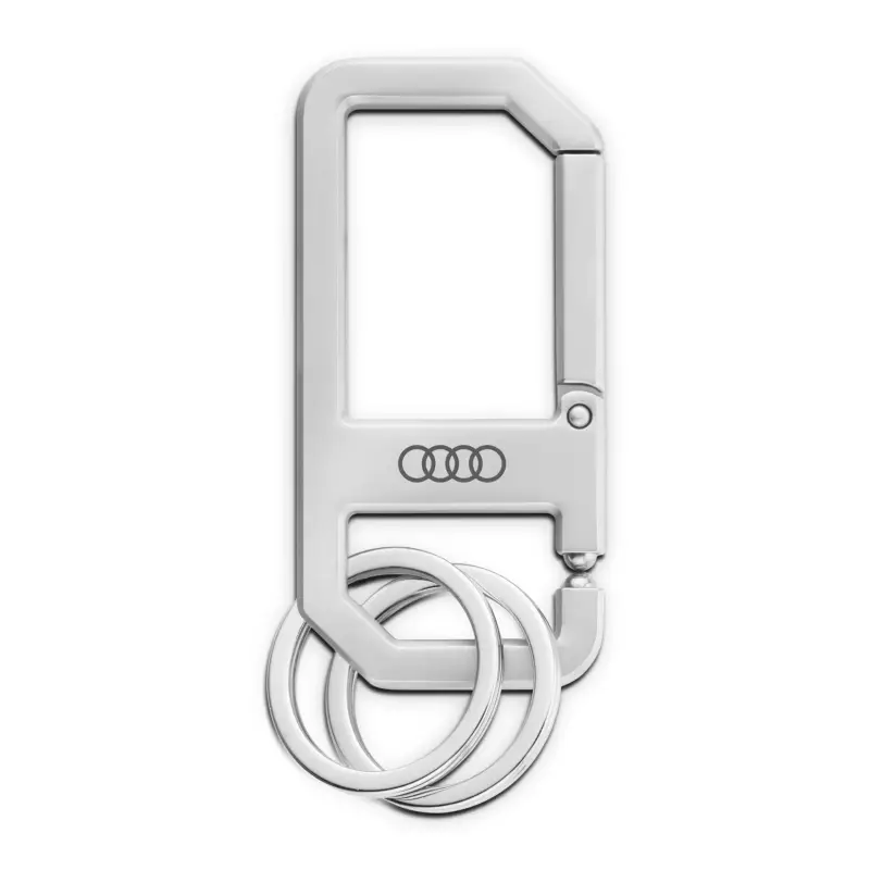 Solange Der Vorrat Reicht Original Audi Schlüsselanhänger Karabiner Metall Anhänger Schlüsselring Ringe Logo 3182400500