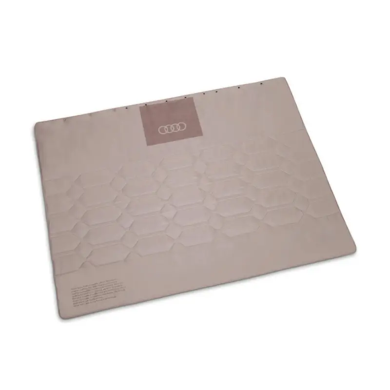 Sale Original Audi Outdoor-Decke Kissen Poncho Funktionsdecke Ringe Logo orange/braun 3292400300