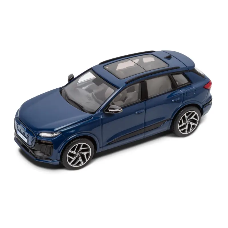 Original Audi Q6 e-tron Modellauto 1:43 Miniatur Modell blau 5012326632 Bestpreis