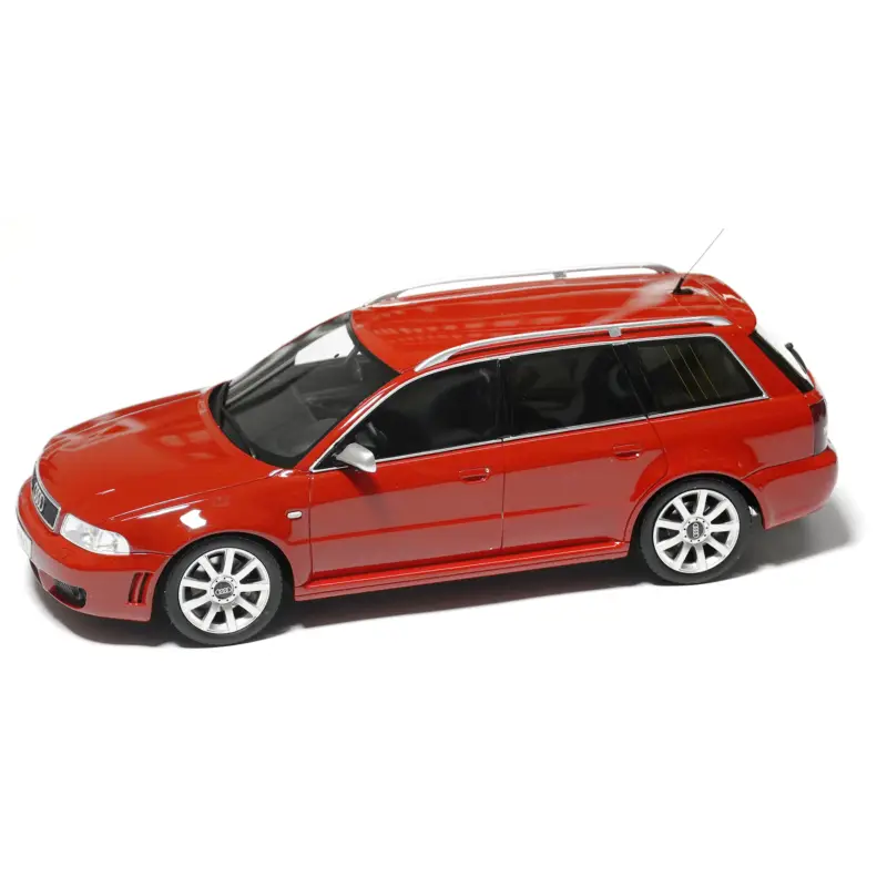 Audi RS4 (B5) Avant Modellauto 1:18 Miniatur Modell rot A5-5030 Top-Angebot