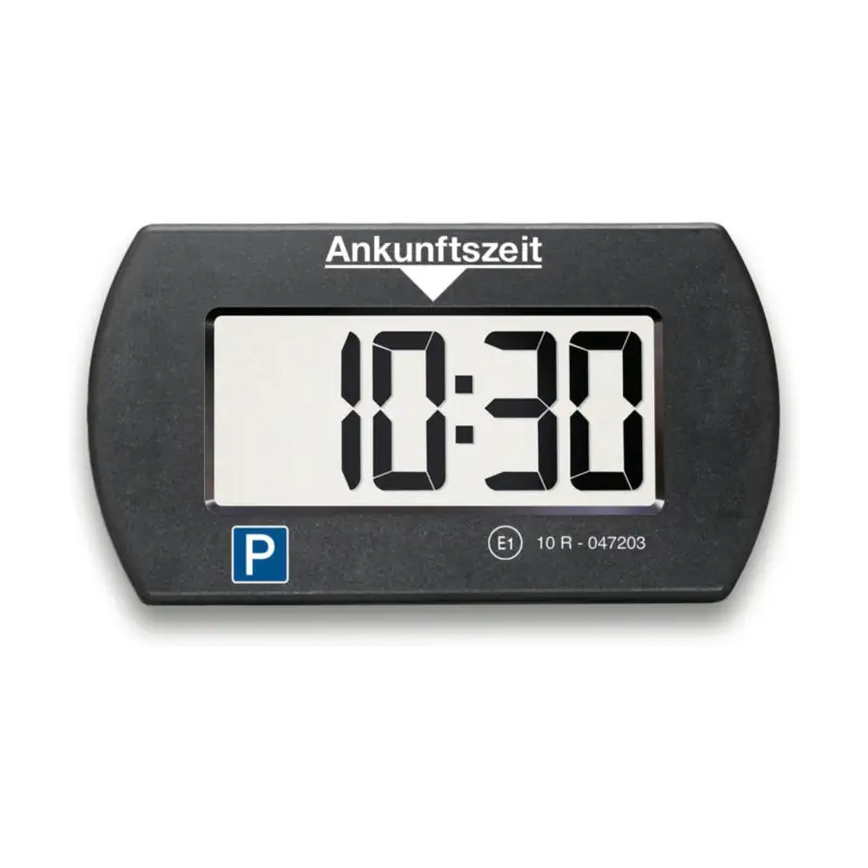 Top-Preis Needit Park Mini Schwarz elektronische Parkscheibe Digitale Parkuhr 3011
