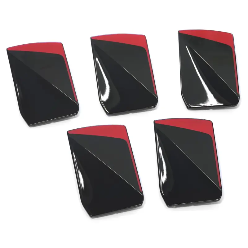 Schneller Versand Original VW Golf 8 (5H) Felgen Insert Designblenden Red Blade Blende Aluminiumfelge 5H0071214E