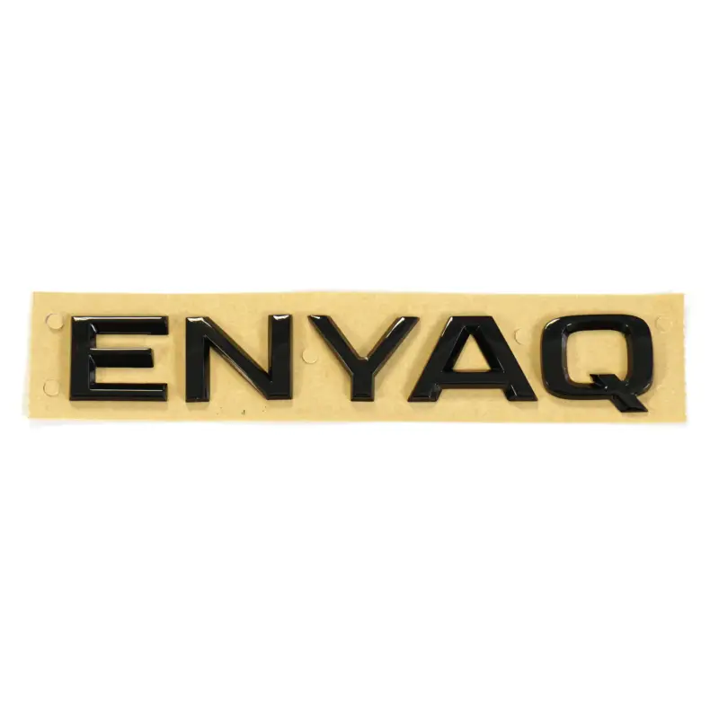 Original Skoda ENYAQ Schriftzug schwarz Heckklappe Emblem Buchstaben Blackline Logo 5LA853687A041 Beliebt