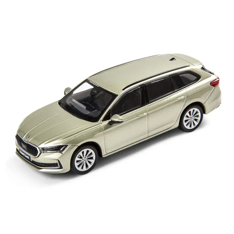 Letzte Chance Original Skoda Superb Combi 1:43 Modellauto Ice Tea Miniatur 3P0099300R1B
