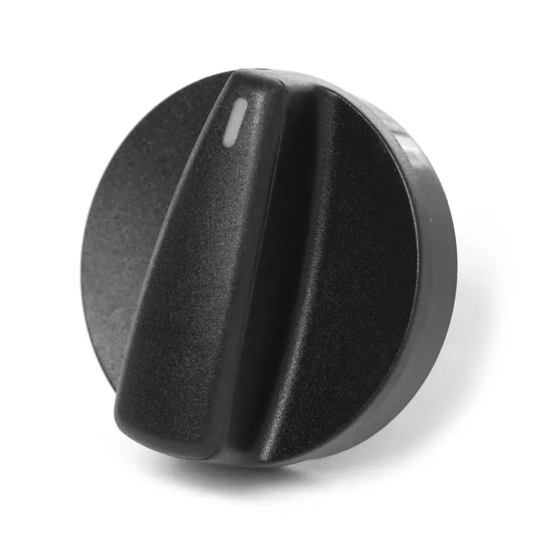 Heißes Angebot Original VW Knopf Frischluft- und Heizungsregulierung Drehknopf 40mm schwarz 1J0819129D01C