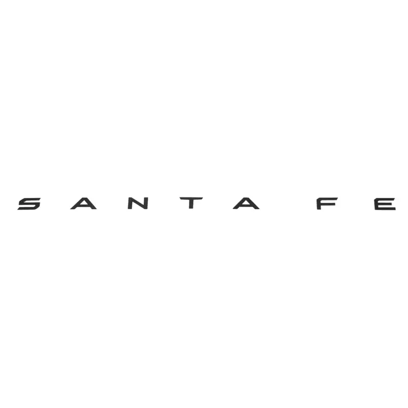Nur Für Kurze Zeit Original Hyundai Santa Fe (MX5) Schriftzug Heckklappe schwarz 86310P6100