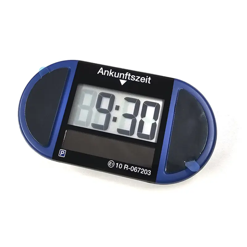 Nur Heute Needit Park Lite Solar Blau elektronische Parkscheibe Digitale Parkuhr 8019