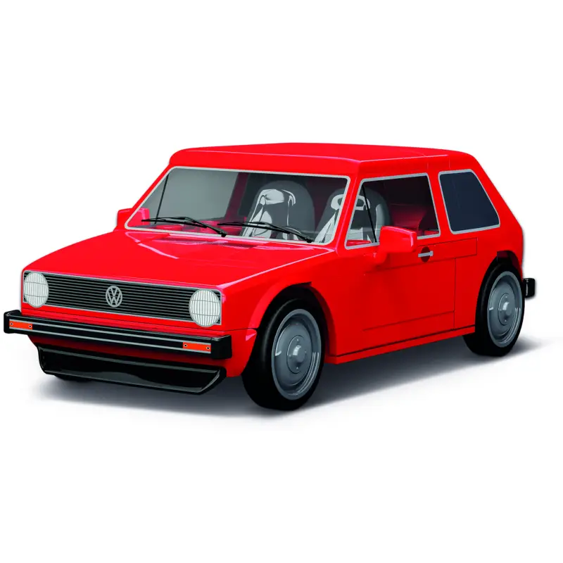 Nur Heute COBI Bausatz Modellauto Miniatur 1:35 VW Golf 1 GTI Bausteine Spielzeug Modell 3B1099320C645