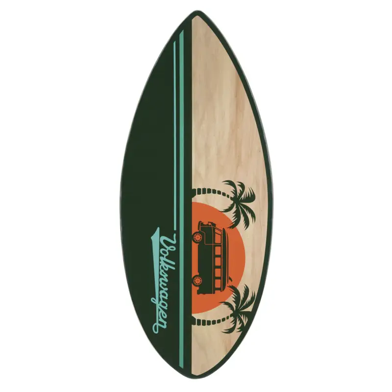 VW Skimboard T1 Bulli Motiv Board Echtholz (104 cm) BGG1649-C Preisreduziert