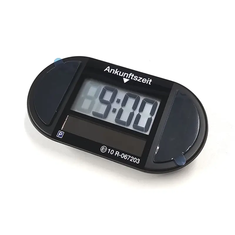 Needit Park Lite Solar Schwarz elektronische Parkscheibe Digitale Parkuhr 8010 Must-Have