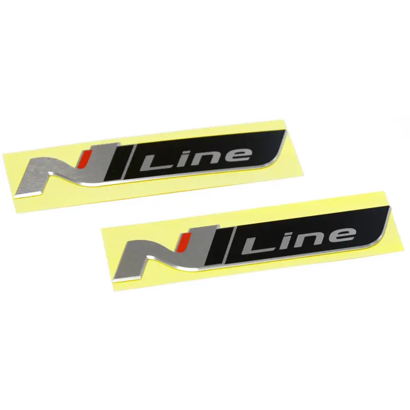 Original Hyundai Kona (SX2) N-Line Plaketten Kotflügel seitlich Tuning Sport Emblem Preiswert