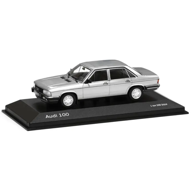 Audi 100 C2 Modellauto 1:43 Miniatur Modell silber A5-5788 Begrenztes Angebot