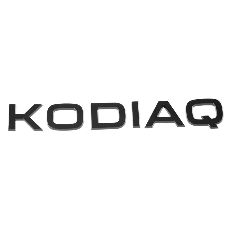 Original Skoda Kodiaq Schriftzug Heckklappe Emblem Buchstaben Logo schwarz 57H853687G041 Letzte Chance